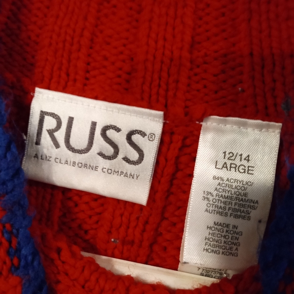 Women's Russ sweater size large. - Picture 3 of 3